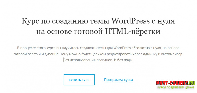 Михаил Рудастых - Создание темы WordPress (2020)